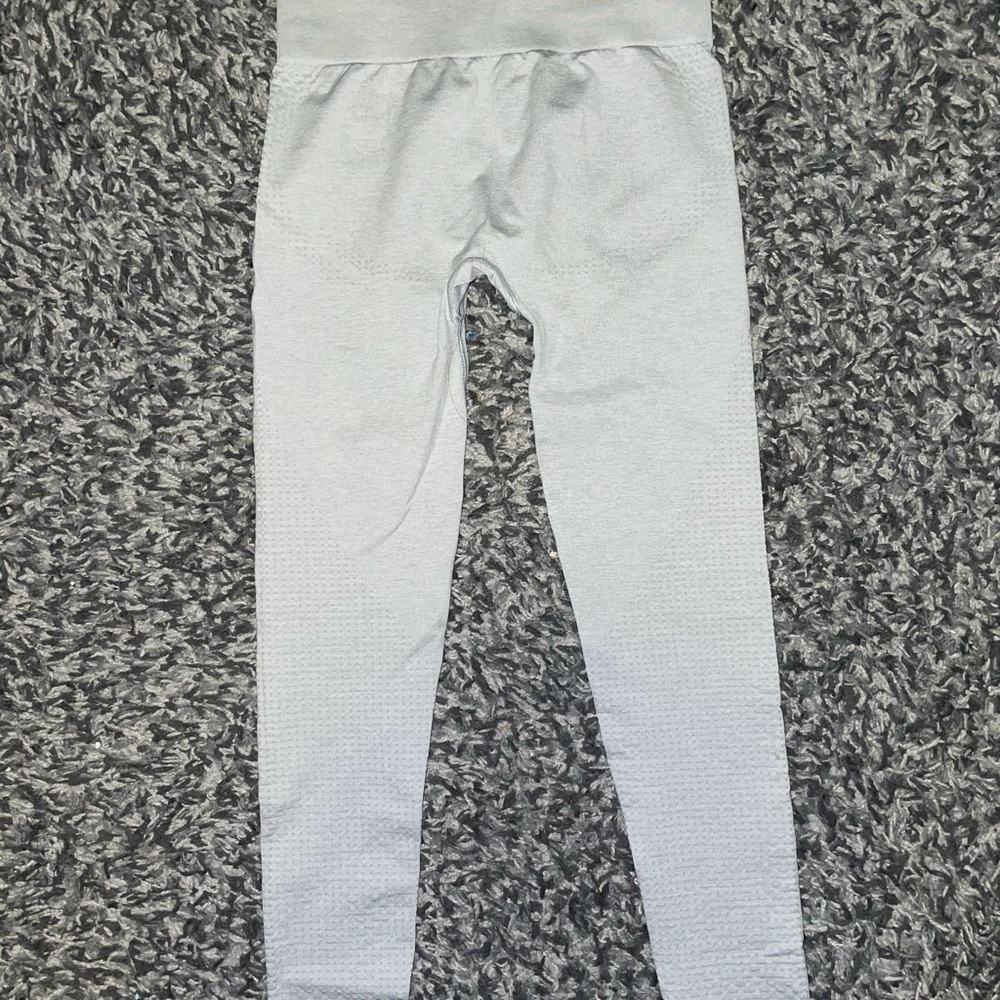Gymshark Leggings - Light Grey Marl
